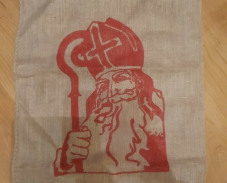 Jute zak Sinterklaas