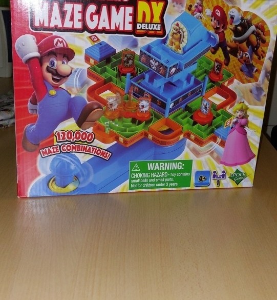 SUPER MARIO MAZE GAME de luxe