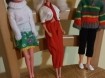 Barbie collectie vintage uit de 90s met mooie kleertjes