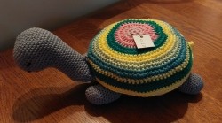 hand gemaakte knuffel schildpad