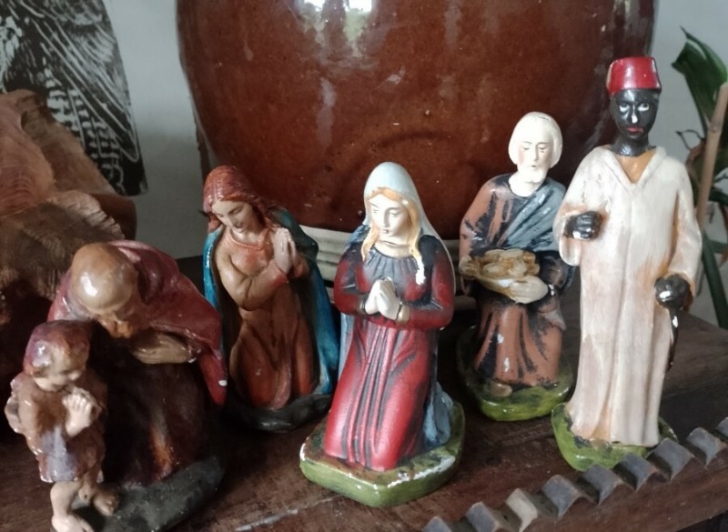 5 kerstbeeldjes