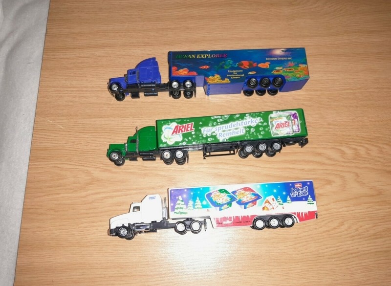 3 amerikaanse truck combinaties