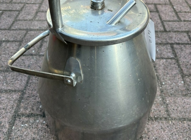 melkketel van melkmachine