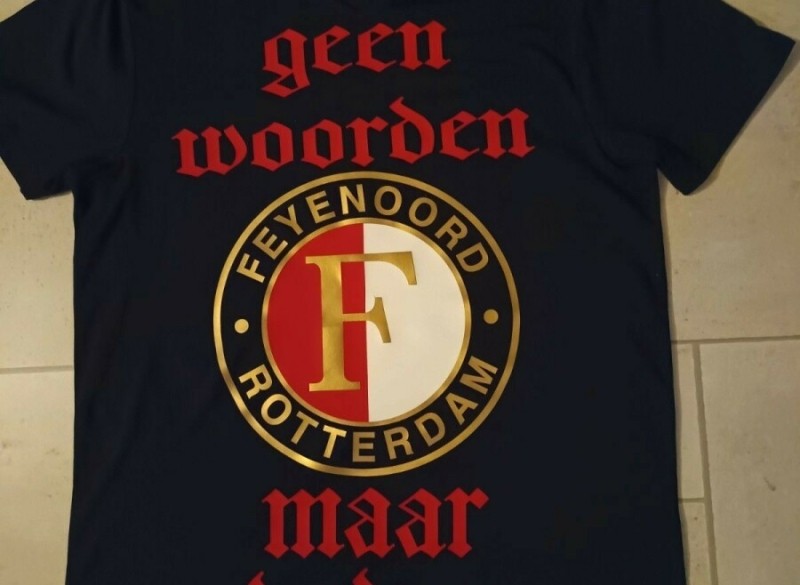 Feyenoord tshirt. uniek en dikke kwaliteit