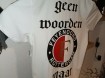 Feyenoord shirt uniek en in alle maten en kleuren