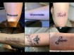 2 Small tattoos/ 2 Kleine tattoos 60 Euro