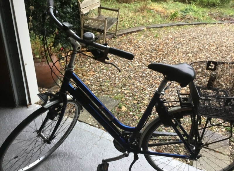 Mooie Giant Jubilee fiets blauw 