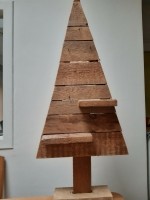 Kerstboom van hout