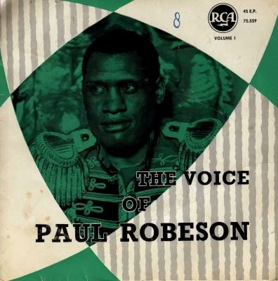 EP single Paul Robeson, jr'50, gst, zeldz. belg. pers.