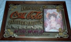Grote Coca Cola spiegel
