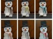 Leuke Houten Sneeuwpop / Sneeuwman (van oud pallethout)