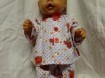 Zelfgemaakte poppenkleertjes voor Baby Born