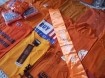 Te koop diverse (nieuwe) oranje T-shirts en polo's (maat XL…