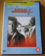 Te koop originele DVD "Lethal Weapon 4" met Mel Gibson.