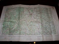 3x Roadmap van geallieerden 1945.