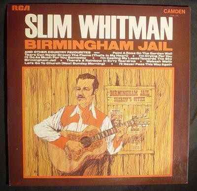 LP Slim Whitman,Birmingham Jail,1969,CMD 1018